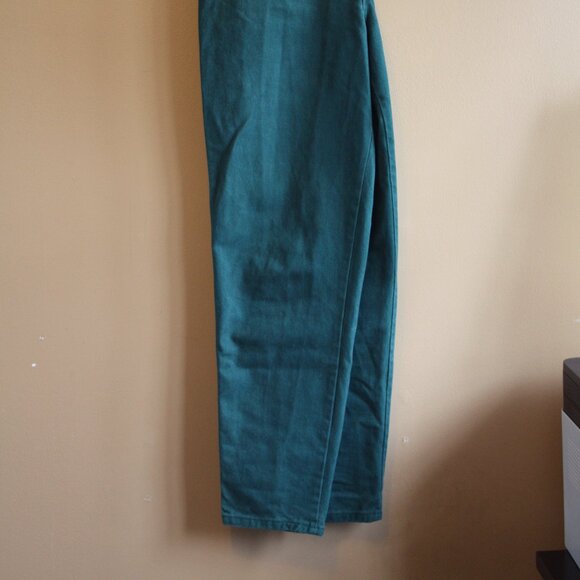 Vintage 90s Chic High-Waisted Green Denim (31x31) – Rare Find - Picture 5 of 5